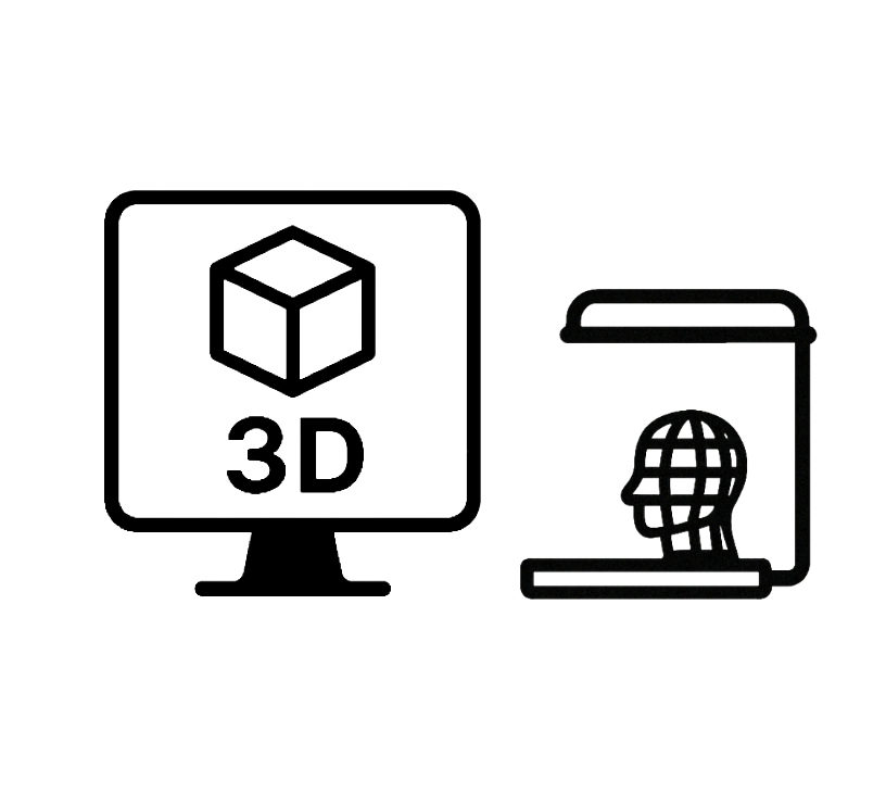 [Obraz przedstawiający model 3D na ekranie komputera]